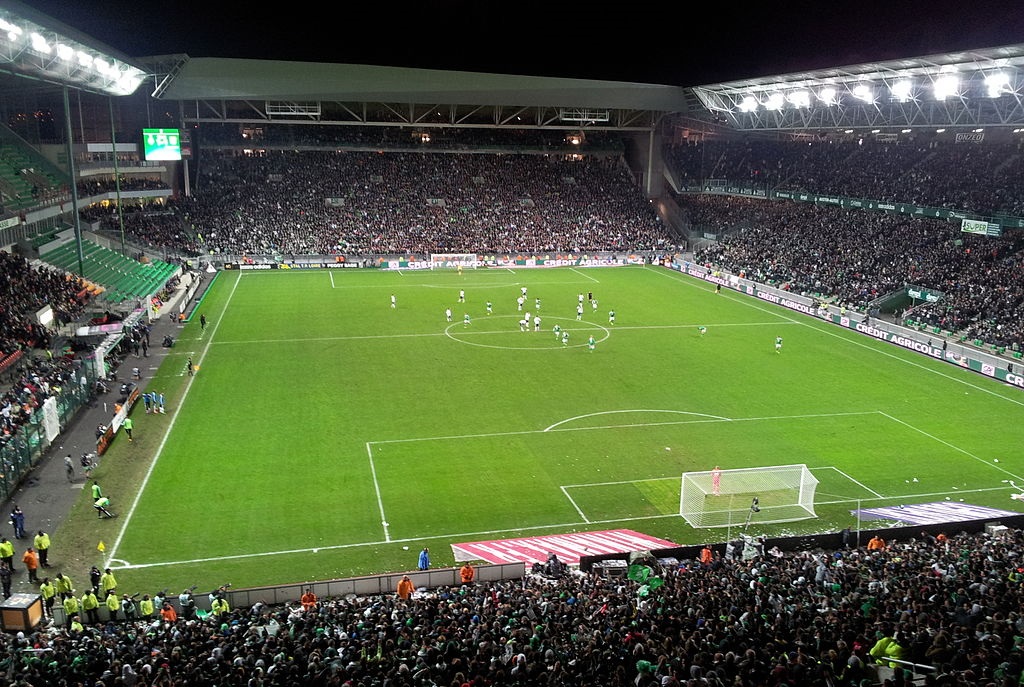 Stade Geoffroy-Guichard. Fotó: KevFB/Wikipédia