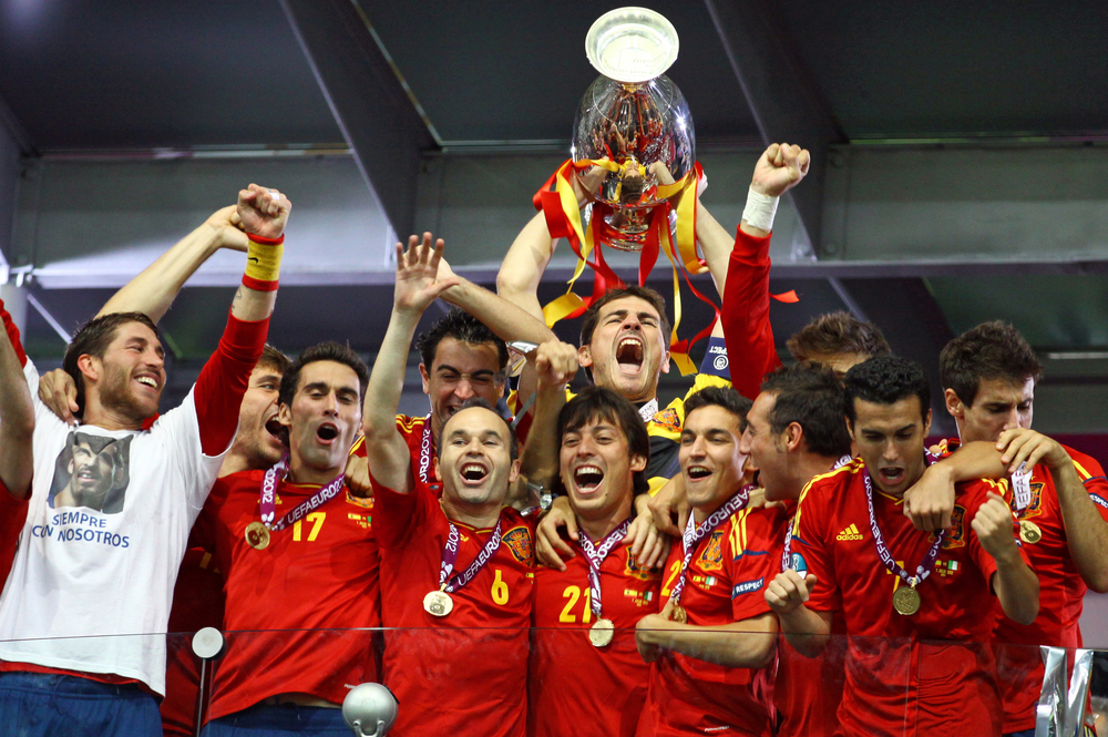 Spanyolország Eb-győzelme. Fotó: katatonia82/Shutterstock.com